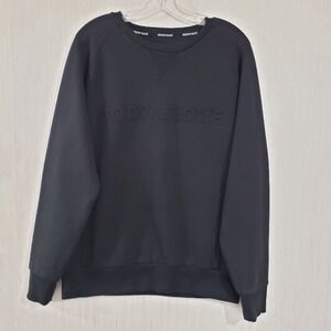 NWOT Body Glove‎ Raised Logo Long Sleeve Pullover Crew Neck Sweatshirt men's med
